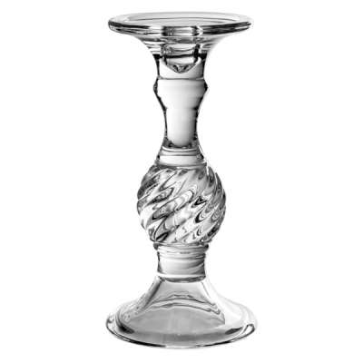 Подсвечник стеклянный Rasteli 12х25см