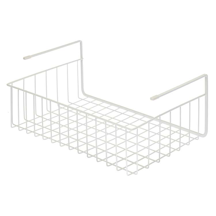 Корзина для хранения подвесная Granli, 38,8х24,5х15 см, белая SMART SOLUTIONS SS0000135