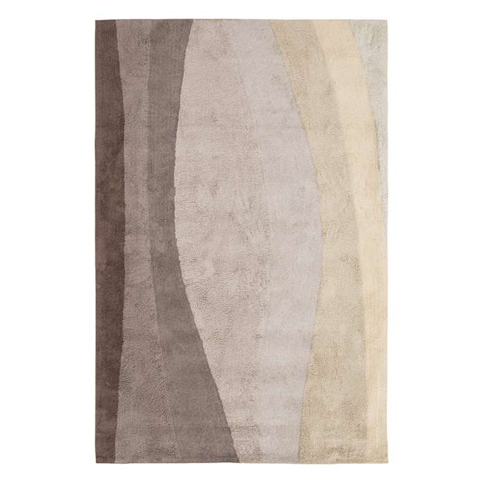 Ковер из хлопка с рисунком rice plantation из коллекции terra, 160х230 см Tkano TK22-DR0017