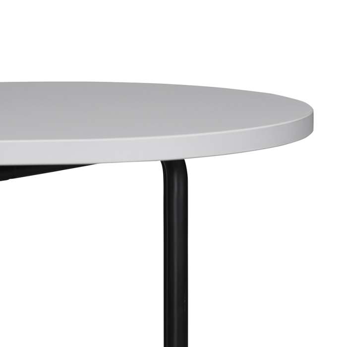 Столик кофейный ror, 75х50 см, черный/серый LATITUDE RORTBL_C_OBKGRGR