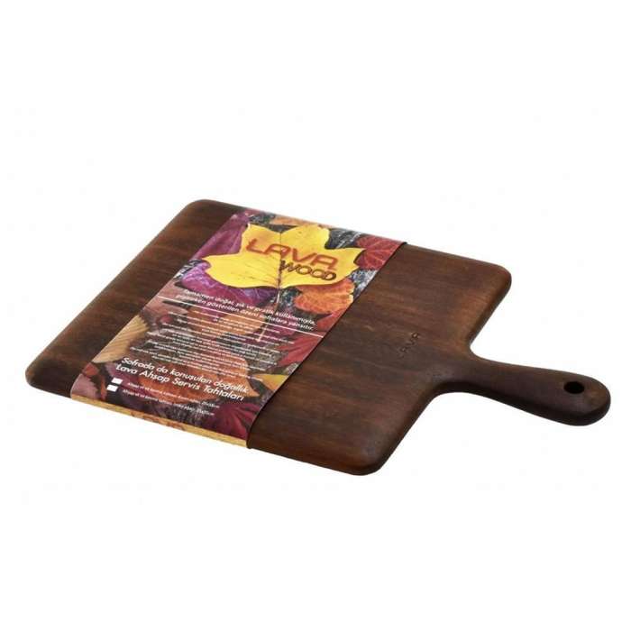 Доска разделочная c ручкой IROKO Premium 25х35см LAVA LV AS 234 IR