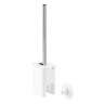 Ершик для туалета с держателем flex adhesive, белый UMBRA 1021298-660