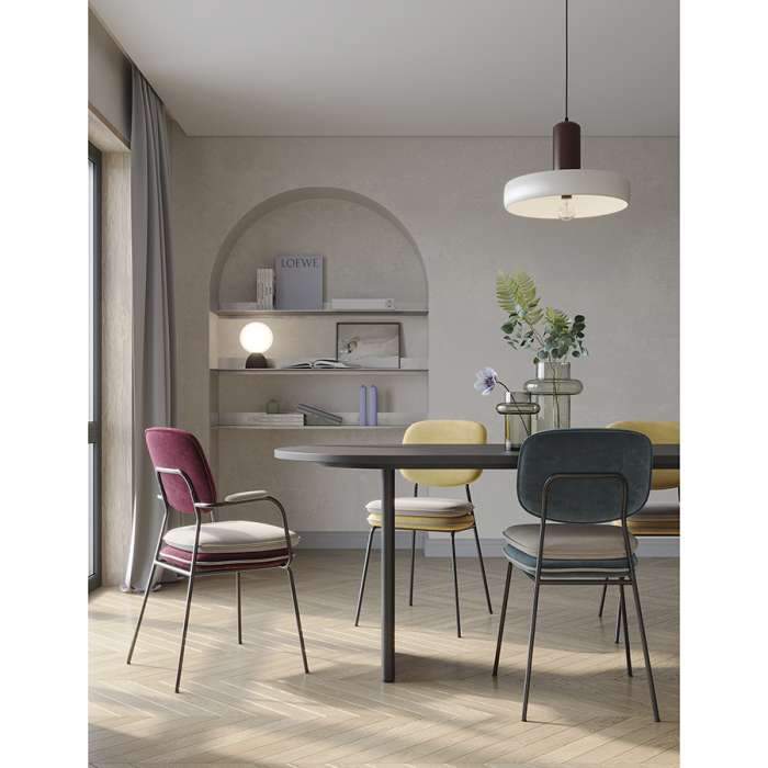 Стул pea, велюр, желтый/бежевый Bergenson Bjorn BB0000617