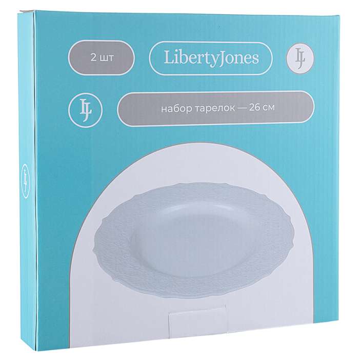 Набор обеденных тарелок Tracery, Ø26 см, 2 шт. LIBERTY JONES LJ_LL_PL26
