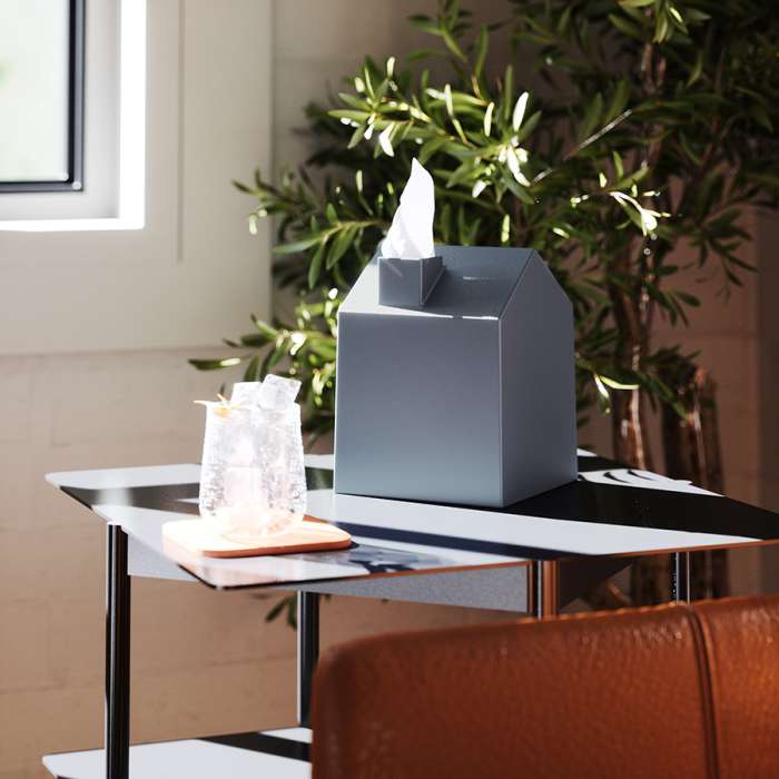 Бокс для салфеток casa, серо-голубой UMBRA 023340-1050