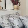 Комплект постельного белья "Полевые цветы" из премиального сатина из коллекции russian north, 200х220 см Tkano TK24-DC0040