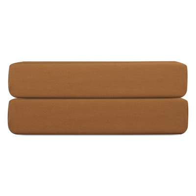 Простыня на резинке из сатина из коллекции meditation, caramel, 180х200х30 см Tkano TK24-FS0036