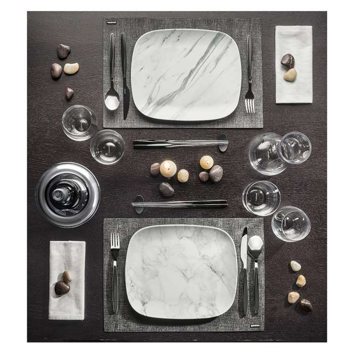 Салфетка подстановочная двусторонняя tiffany, темно-серая Guzzini 22609122