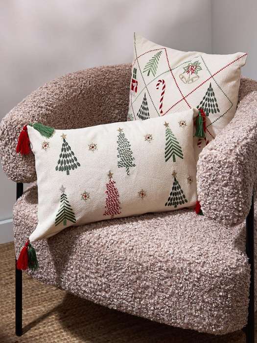 Чехол на подушку frozen pines из коллекции new year essential, 30х50 см Tkano TK25-CC0020