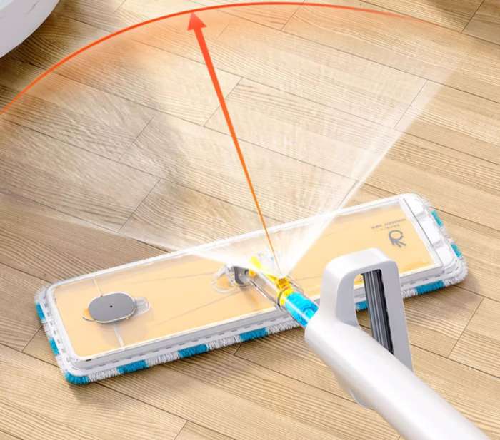 Швабра с вертикальным отжимом и распылителем BOOMJOY JY8326