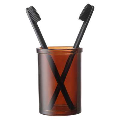 Стакан для зубных щеток amber, темно-янтарный Bergenson Bjorn Bath BB0001035