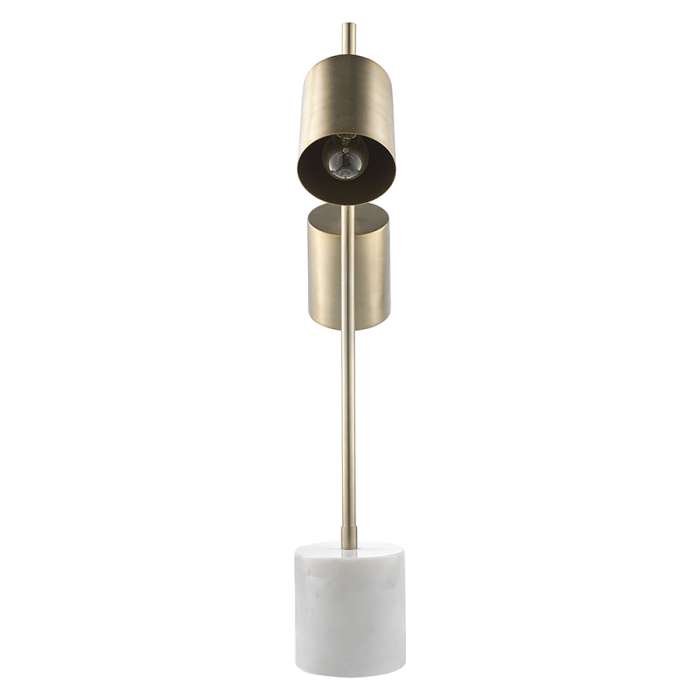 Лампа настольная Irjo, 33х13х73 см, золотистая BERGENSON BJORN BB0000442