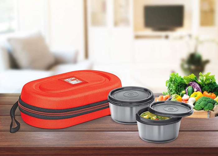 Термо ланч-бокс NUTRI LUNCH, 0,64 л, Red MILTON MM43323-RD