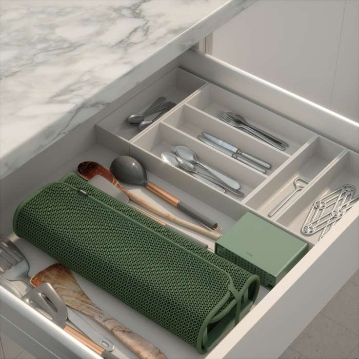 Коврик для сушки посуды udry, 43х61 см, еловый UMBRA 1023668-1095