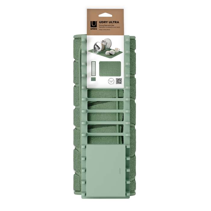 Коврик для сушки посуды udry, 43х61 см, еловый UMBRA 1023668-1095