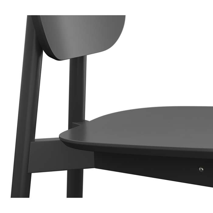 Стул saga, темно-серый LATITUDE SGBRDCHDGR