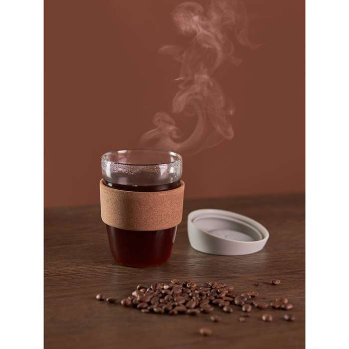 Кружка cozy cup, 350 мл, светло-серая Smart Solutions SS0000230