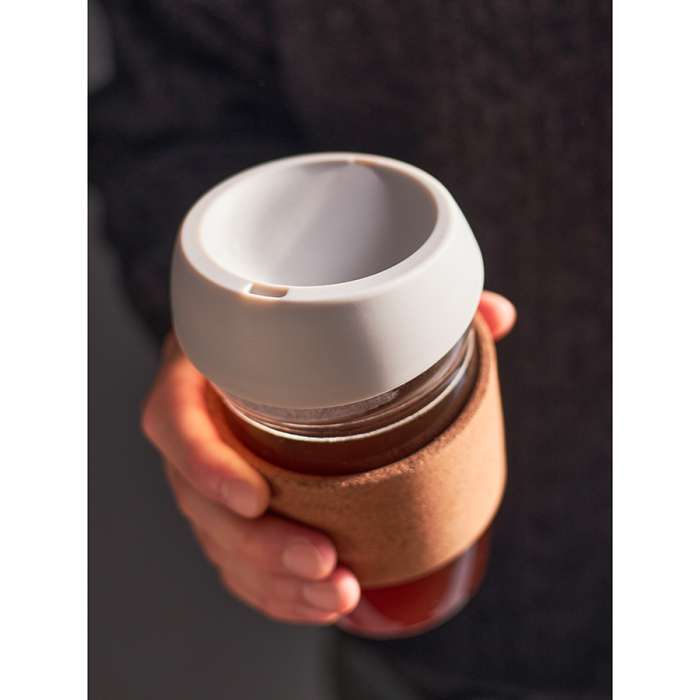 Кружка cozy cup, 350 мл, светло-серая Smart Solutions SS0000230