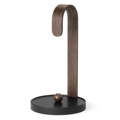 Держатель для бумажных полотенец bellwood, черный/орех UMBRA 1022358-048