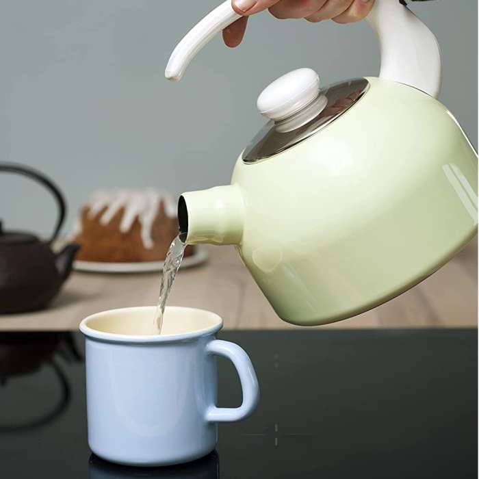 Кружка цилиндрическая 9 см, 0,5 л, пастель голубой PASTELL RIESS 0222-006