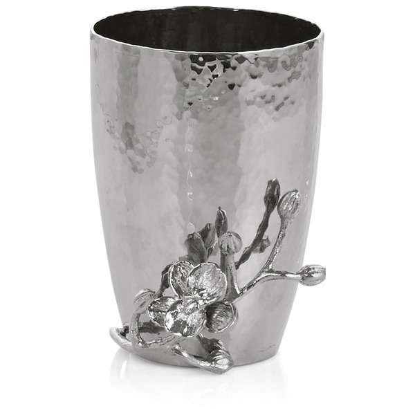 Ваза Michael Aram Белая орхидея 11 см, сталь нержавеющая