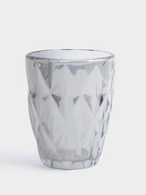 Стакан, 10 см, 270 мл, стекло серый, Diamond color ANNA LAFARG ANLAF-DV05510DL