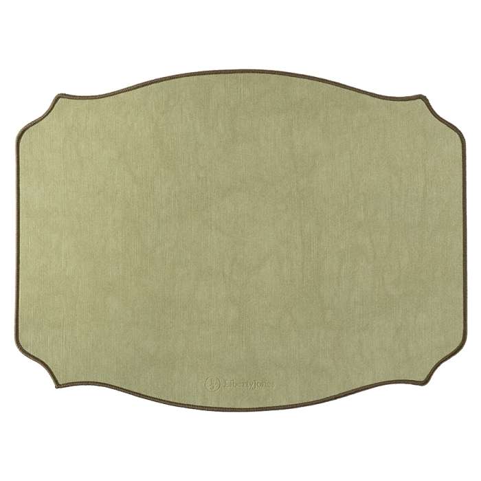 Салфетка сервировочная etica, 43,6х33 см, зеленая Liberty Jones LJ0000539