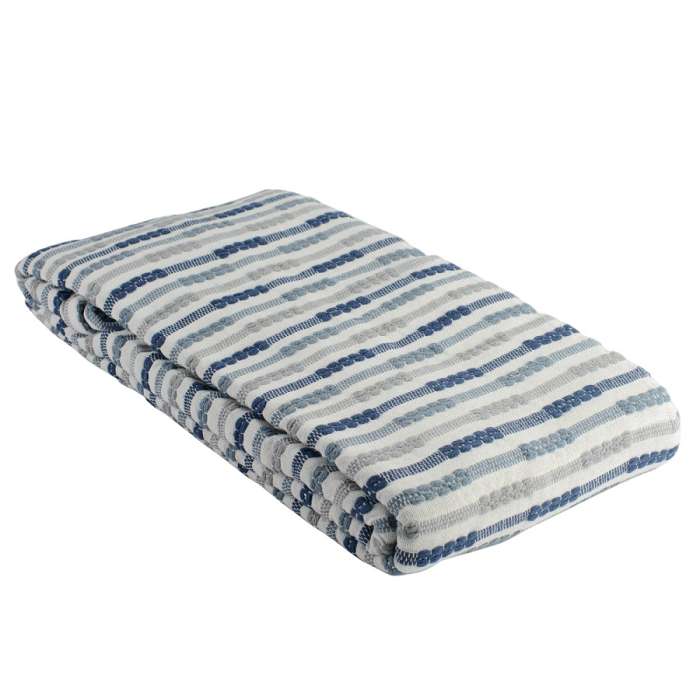 Покрывало из хлопка в полоску из коллекции ethnic, 230х250 см Tkano TK18-BS0002