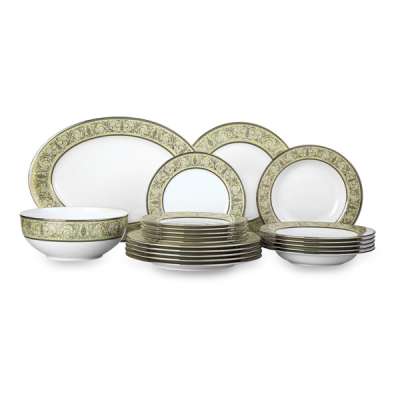Сервиз столовый Narumi Блеск на 6 персон 20 предметов, фарфор костяной