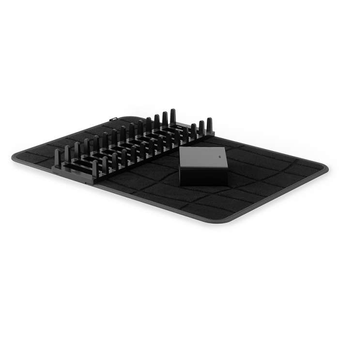 Коврик для сушки посуды udry, 43х61 см, черный UMBRA 1023668-040
