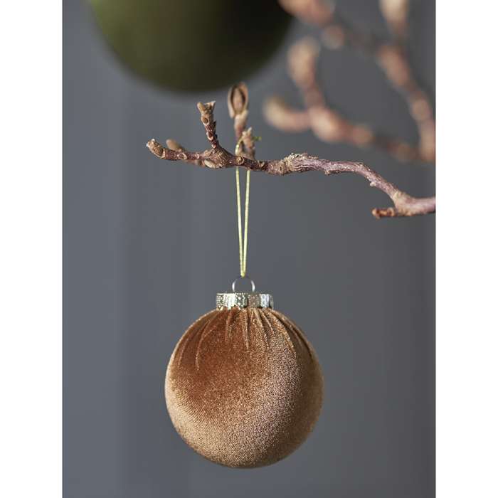 Набор ёлочных украшений Velvet Christmas из коллекции New Year Essential, 6 шт. TKANO TK24-NY_DEC0011