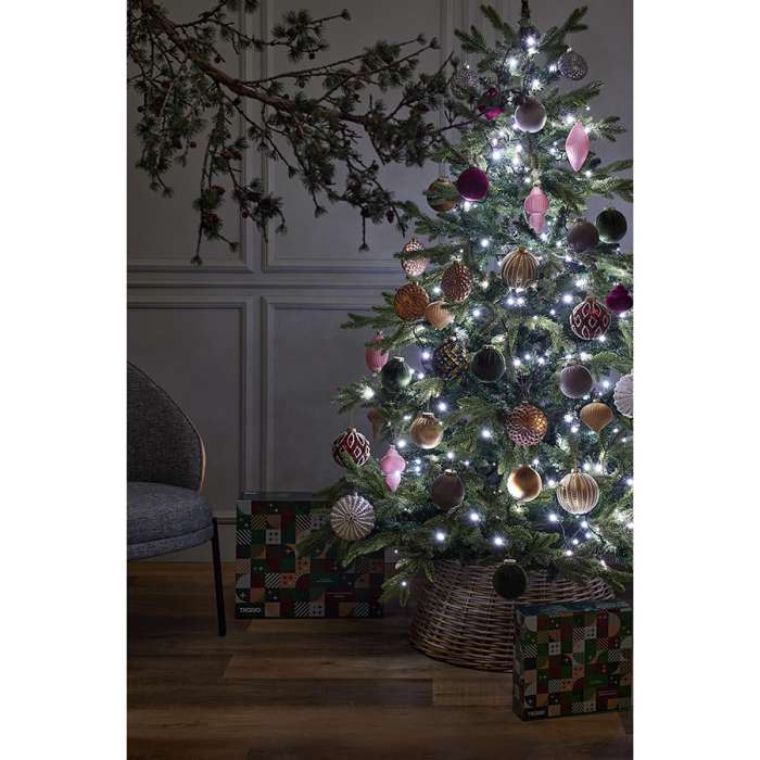 Набор ёлочных украшений Velvet Christmas из коллекции New Year Essential, 6 шт. TKANO TK24-NY_DEC0011