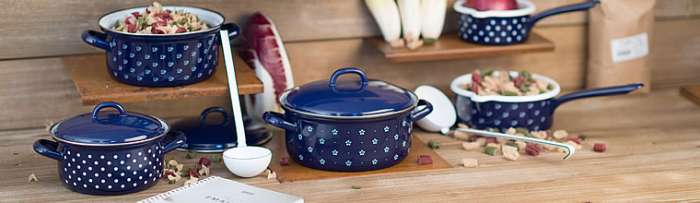 Ковш с носиком 0.5 л, синий кобальт, Dirdnlblau RIESS 0035-075