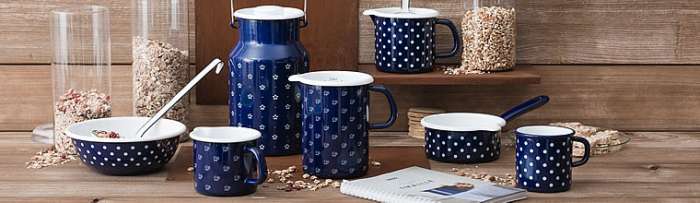 Ковш с носиком 0.5 л, синий кобальт, Dirdnlblau RIESS 0035-075