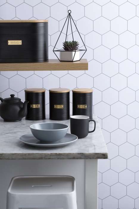 Емкость для хранения сахара Otto черная 1,4л TYPHOON 1401.150V