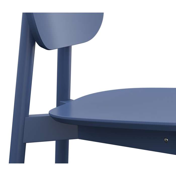Стул saga, синий LATITUDE SGBRDCHBL