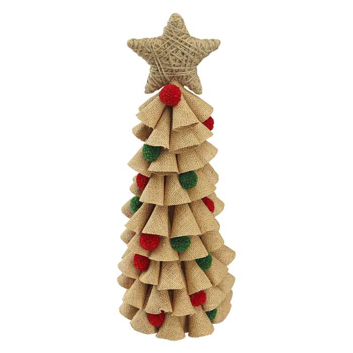 Декор новогодний classics из джута и гофрированного картона из коллекции new year essential Tkano TK23-NY_CTR0005