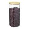 Банка для хранения квадратная glass bamboo, 1,9 л Smart Solutions SS0000162