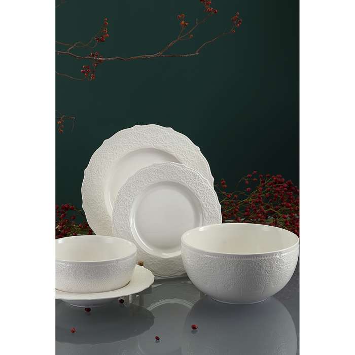 Набор суповых тарелок Tracery, Ø22 см, 2 шт. LIBERTY JONES LJ_LL_PL22