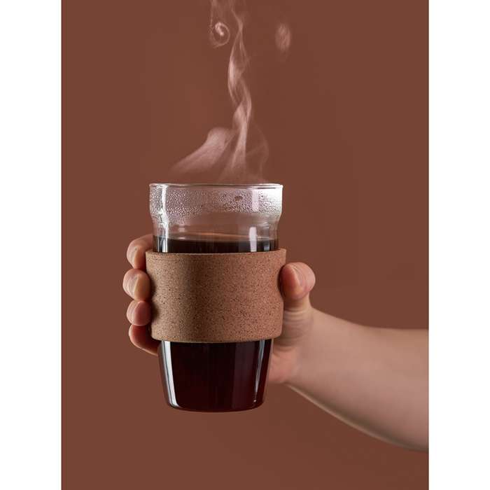 Кружка cozy cup, 450 мл, светло-серая Smart Solutions SS0000231