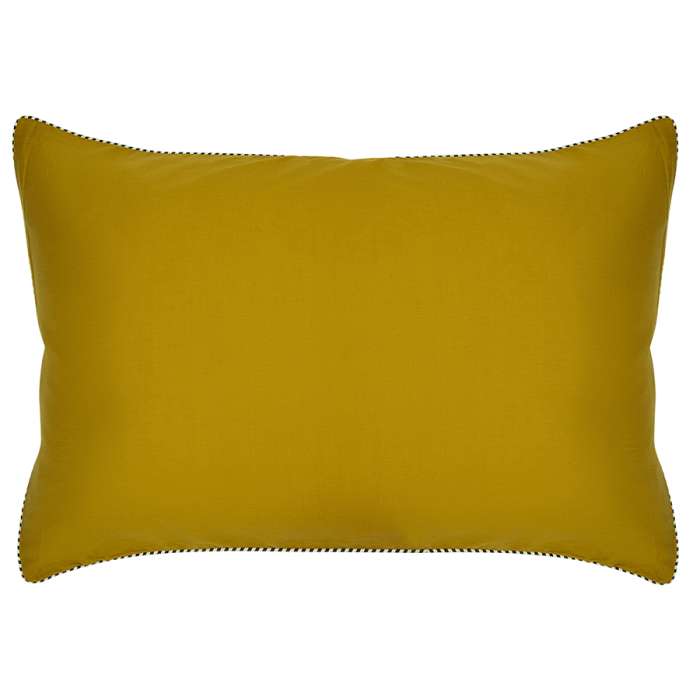 Набор из двух наволочек оливкового цвета с контрастным кантом из коллекции essential, 50х70 см Tkano TK22-PCI0003