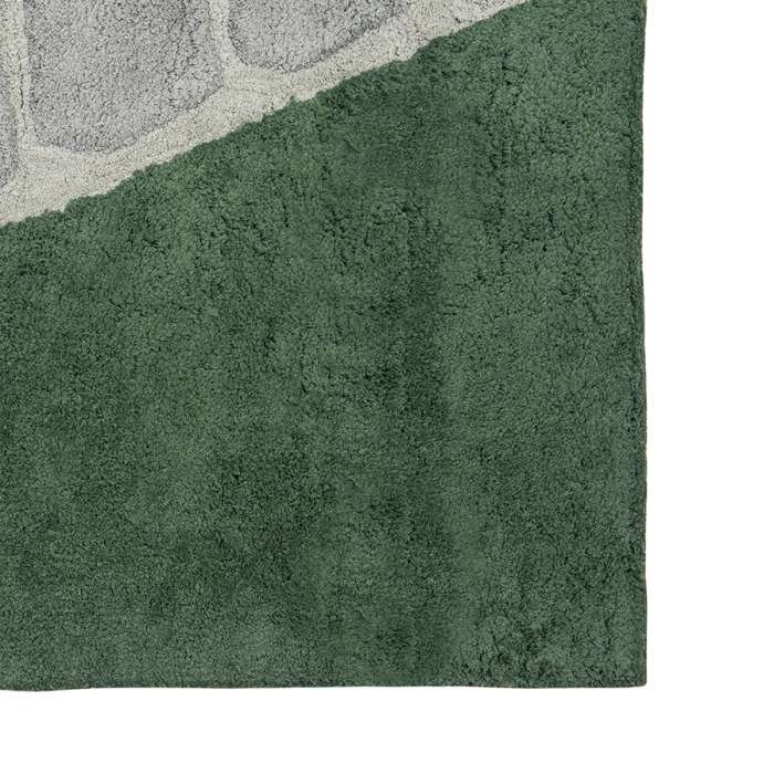 Ковер из хлопка с рисунком tea plantation из коллекции terra, 160х230 см Tkano TK22-DR0008