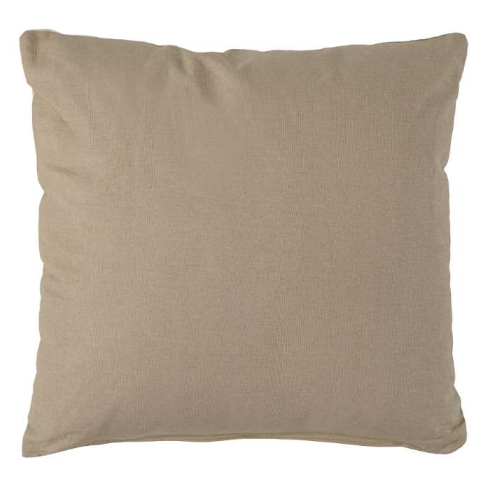 Подушка декоративная из хлопка бежевого цвета с авторским принтом из коллекции freak fruit, 45х45 см Tkano TK20-CU0001