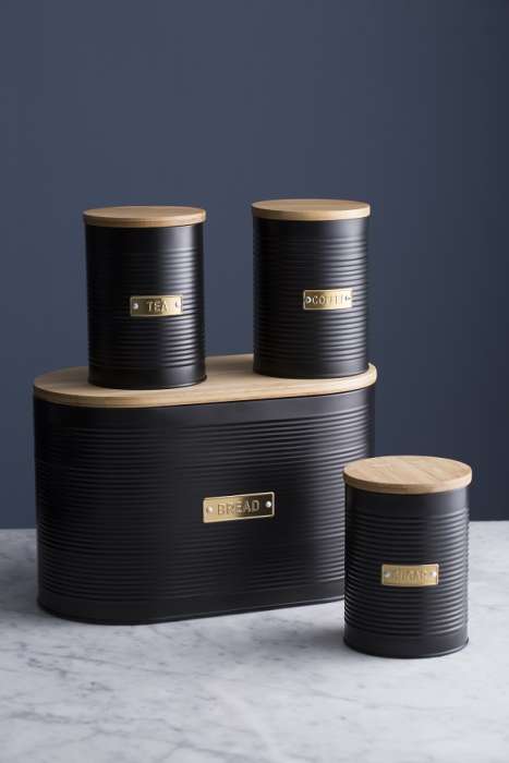 Емкость для хранения кофе Otto черная 1,4л TYPHOON 1401.149V