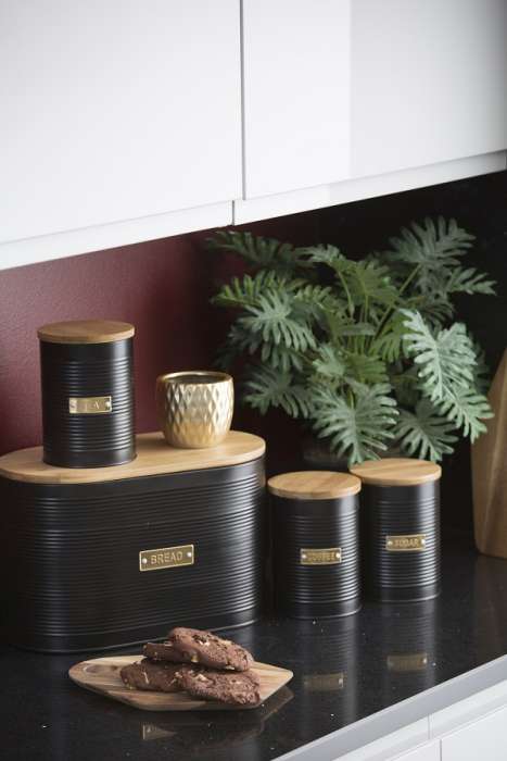 Емкость для хранения кофе Otto черная 1,4л TYPHOON 1401.149V