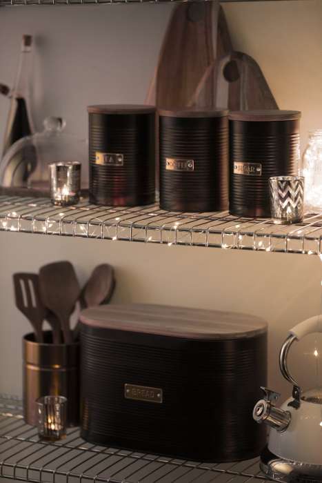 Емкость для хранения кофе Otto черная 1,4л TYPHOON 1401.149V