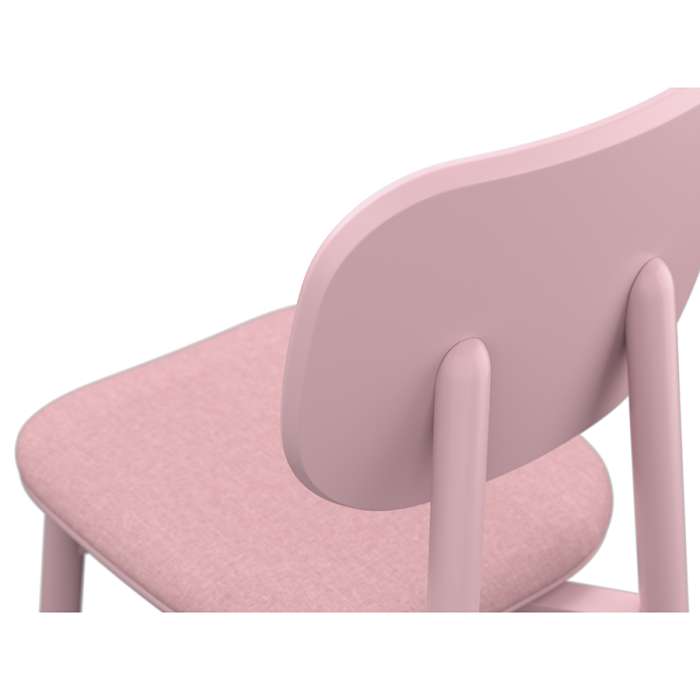 Стул saga, рогожка, розовый LATITUDE SGBRDCHBSKPK