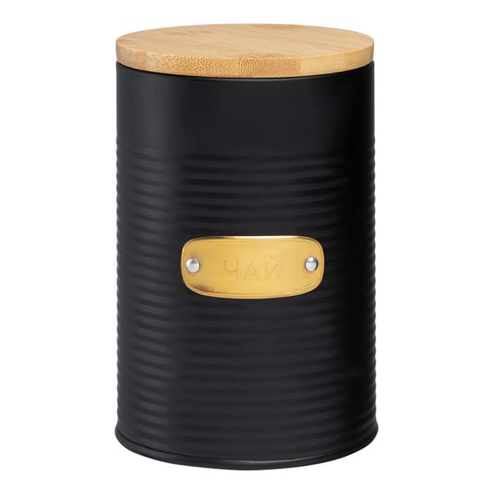 Банка для хранения чая irmel, 1,3 л, графит Smart Solutions SS0000182
