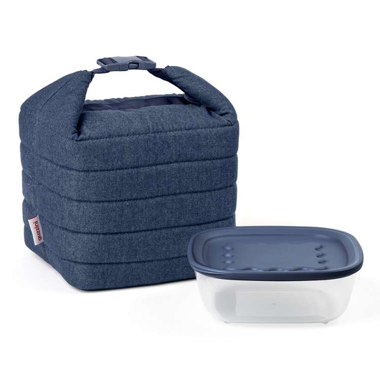 Набор из термосумки и контейнера handy bio, 1,4 л, синий Guzzini 032950290