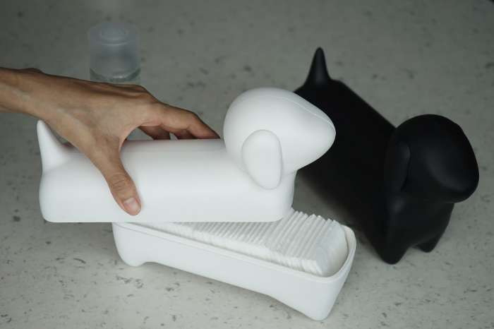 Коробка для мелочей dacholder, черная QUALY QL10291-BK